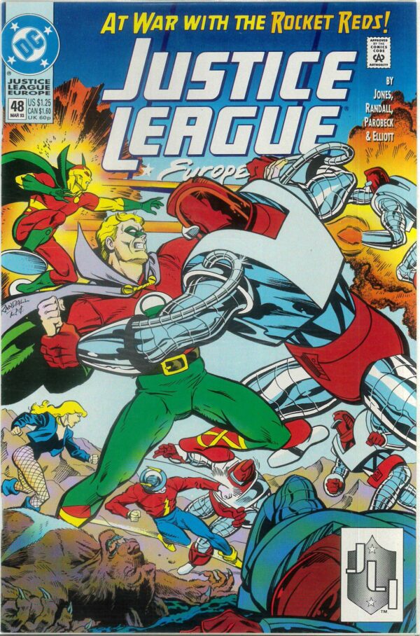 JUSTICE LEAGUE EUROPE #48