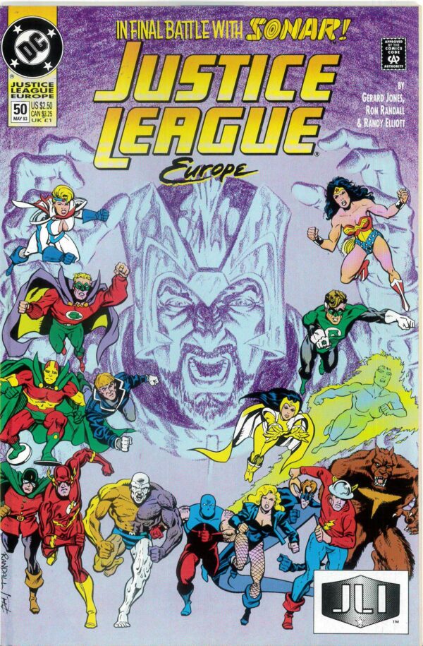 JUSTICE LEAGUE EUROPE #50