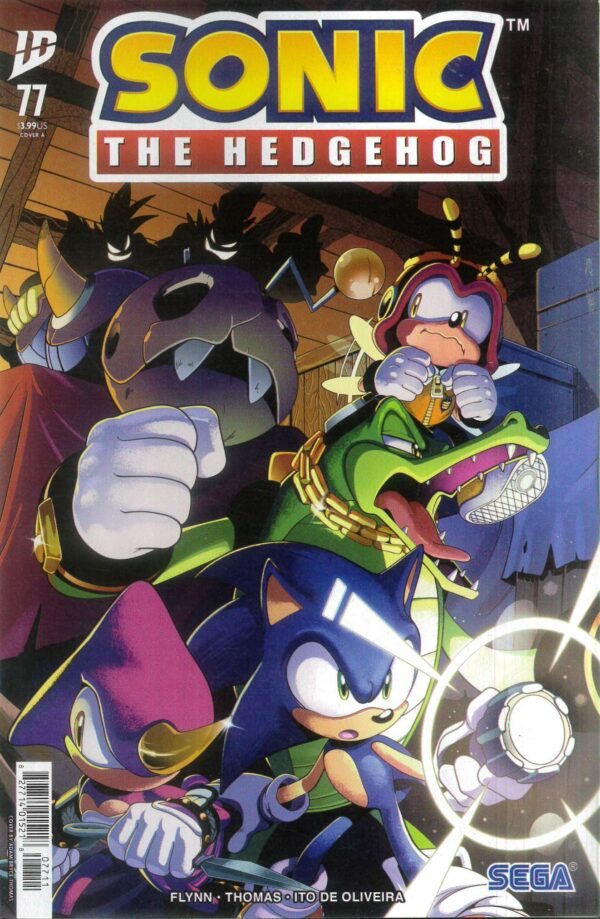 SONIC THE HEDGEHOG (2018 SERIES) #77: Adam Bryce Thomas cover A