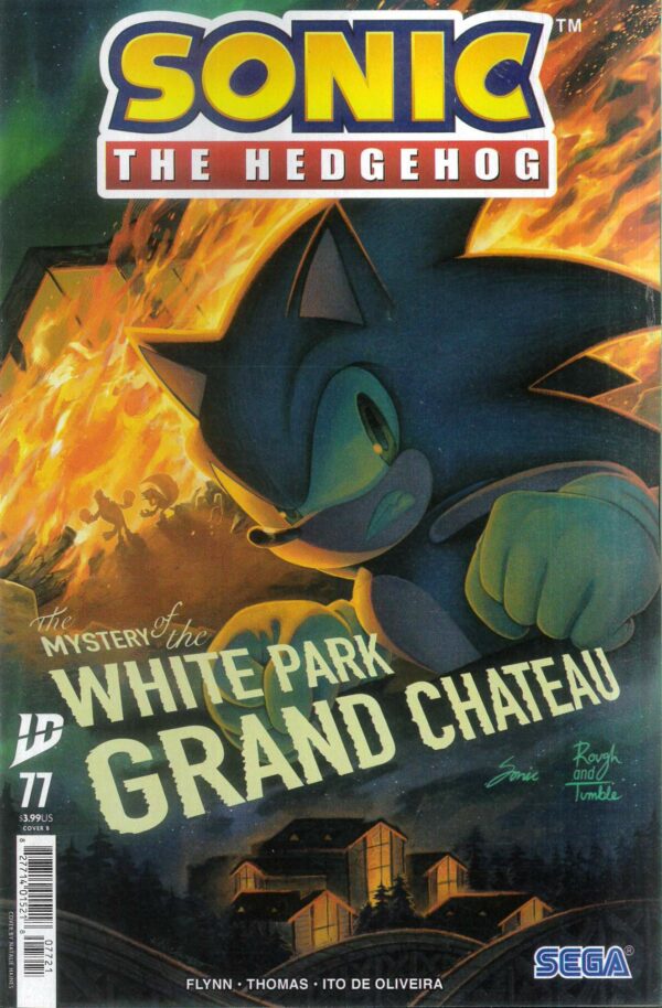 SONIC THE HEDGEHOG (2018 SERIES) #77: Natalie Haines cover B