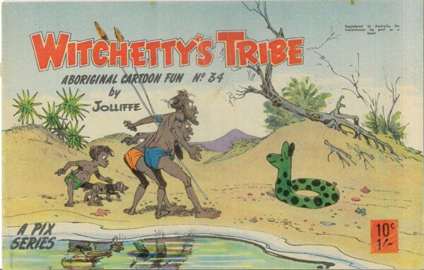 WITCHETTY’S TRIBE ABORIGINAL CARTOON FUN (1951 SER #34: VF/NM