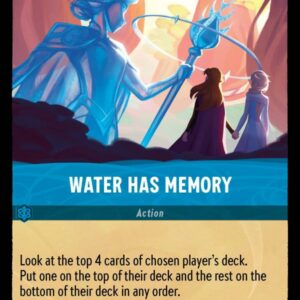 DISNEY LORCANA SINGLE CARDS: ARCHAZIA’S ISLAND #411: Water Has Memory (Common 177/204: NM) DISNEY LORCANA SINGLE CARDS: ARCHAZIA’S ISLAND #411: Water Has Memory (Common 177/204: NM)