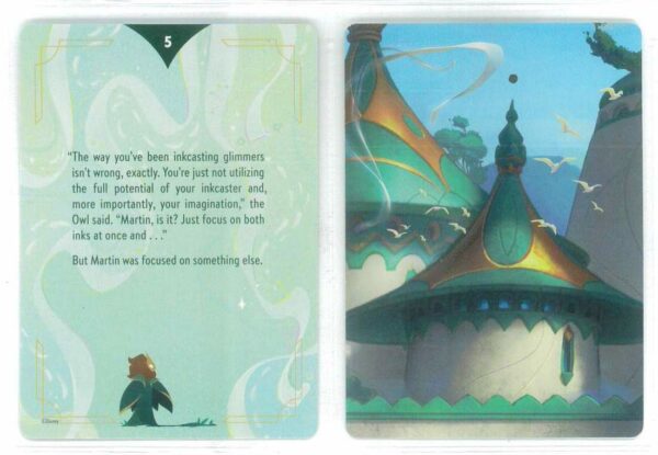 DISNEY LORCANA SINGLE CARDS: ARCHAZIA’S ISLAND #431: Lore Card/Puzzle Piece (Common 5/20: NM)