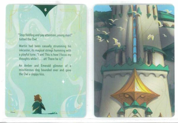 DISNEY LORCANA SINGLE CARDS: ARCHAZIA’S ISLAND #432: Lore Card/Puzzle Piece (Common 6/20: NM)