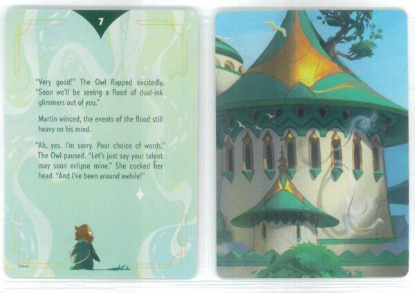 DISNEY LORCANA SINGLE CARDS: ARCHAZIA’S ISLAND #433: Lore Card/Puzzle Piece (Common 7/20: NM)