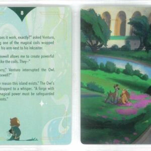 DISNEY LORCANA SINGLE CARDS: ARCHAZIA’S ISLAND #434: Lore Card/Puzzle Piece (Common 8/20: NM)