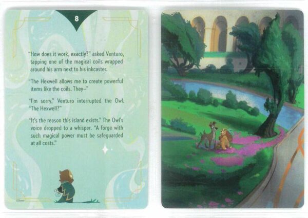 DISNEY LORCANA SINGLE CARDS: ARCHAZIA’S ISLAND #434: Lore Card/Puzzle Piece (Common 8/20: NM)