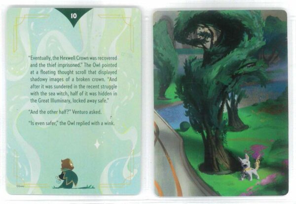 DISNEY LORCANA SINGLE CARDS: ARCHAZIA’S ISLAND #436: Lore Card/Puzzle Piece (Common 10/20: NM)