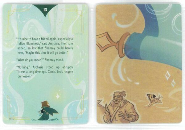 DISNEY LORCANA SINGLE CARDS: ARCHAZIA’S ISLAND #439: Lore Card/Puzzle Piece (Common 13/20: NM)