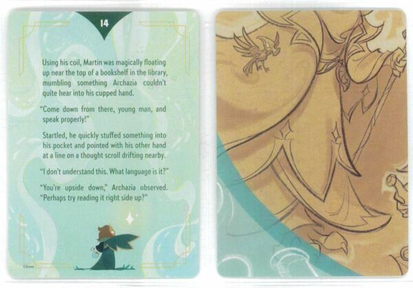 DISNEY LORCANA SINGLE CARDS: ARCHAZIA’S ISLAND #440: Lore Card/Puzzle Piece (Common 14/20: NM)