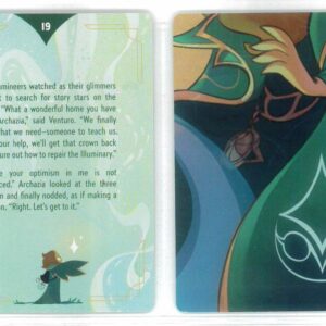 DISNEY LORCANA SINGLE CARDS: ARCHAZIA’S ISLAND #445: Lore Card/Puzzle Piece (Common 19/20: NM)