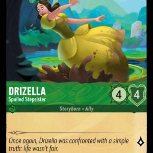 DISNEY LORCANA SINGLE CARDS: ARCHAZIA’S ISLAND #97: Drizella – Spoiled Stepsister (Common 85/204: NM)