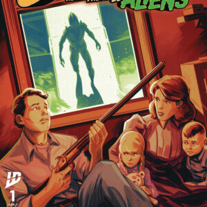 GODZILLA: HERE THERE BE ALIENS #1: Angel Hernandez cover B