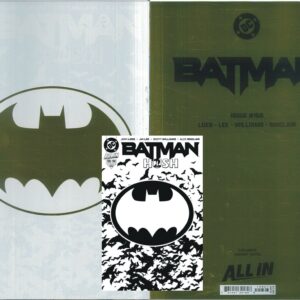 BATMAN (2016-2025 SERIES: VARIANT EDITION) #158: Lauch Party Glow-in-the-Dark H2SH Bat Symbol Foil cover