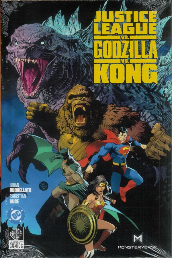 JUSTICE LEAGUE VS GODZILLA VS KONG TP #0: Hardcover edition