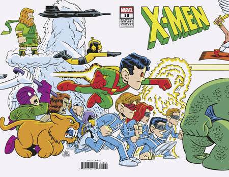 X-MEN (2024 SERIES) #15: Chris Giarrusso Marvel Universe connecting cover C X-MEN (2024 SERIES) #15: Chris Giarrusso Marvel Universe connecting cover C