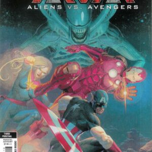 ALIENS VS AVENGERS #1: Esad Ribic 3rd Print