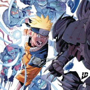 TEENAGE MUTANT NINJA TURTLES X NARUTO #4 Jorge Jimenez cover A
