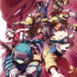TEENAGE MUTANT NINJA TURTLES X NARUTO #4: Mateus Santalouco cover C