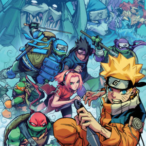 TEENAGE MUTANT NINJA TURTLES X NARUTO #4 Hendry Prasetya cover B