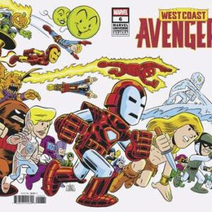 WEST COAST AVENGERS (2024 SERIES) #6: Chris Giarrusso Marvel Universe connecting cover C