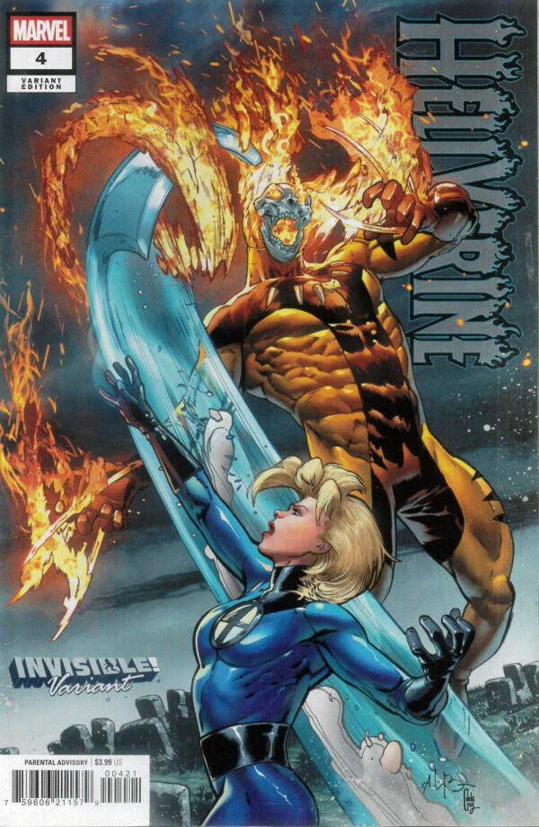 HELLVERINE (2024 SERIES) #4: Andrei Bressan Invisible cover B
