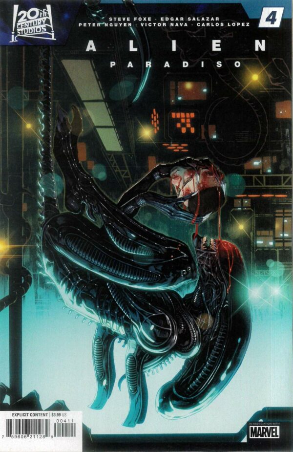 ALIEN: PARADISO #4: Iban Coello cover A