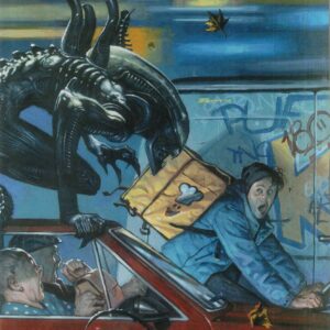 ALIEN: PARADISO #4: Fabrizio De Tommaso cover B