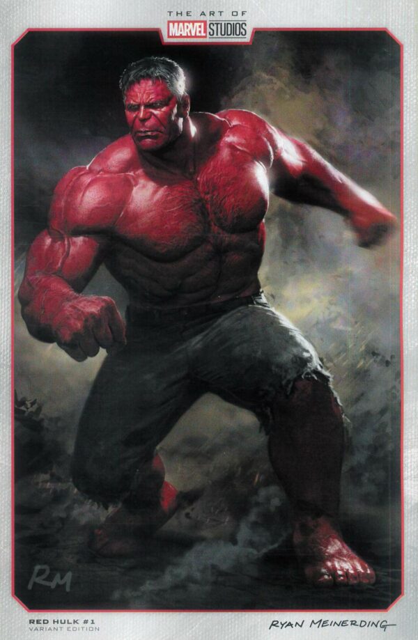 RED HULK (2025 SERIES) #1: Jacob Edgar Marvel Studios cover D