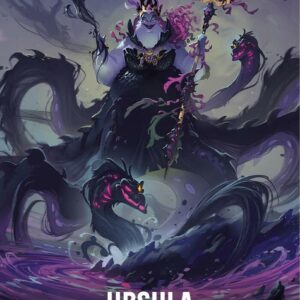DISNEY LORCANA SINGLE CARDS: ILLUMINEER’S QUEST DT #32: Ursula – Ruler of Lorcana (Oversized) (Holofoil Holofoil Q1