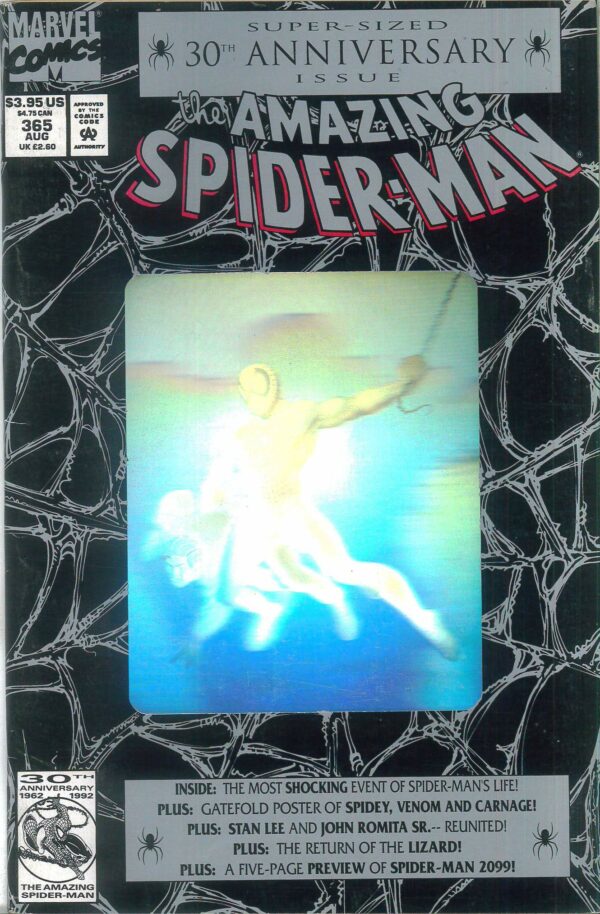 AMAZING SPIDER-MAN (1962-2018 SERIES) #365: preview: Spider-Man 2099: NM