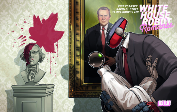 WHITE HOUSE ROBOT ROMANCE #1 Rachael Stott cover A