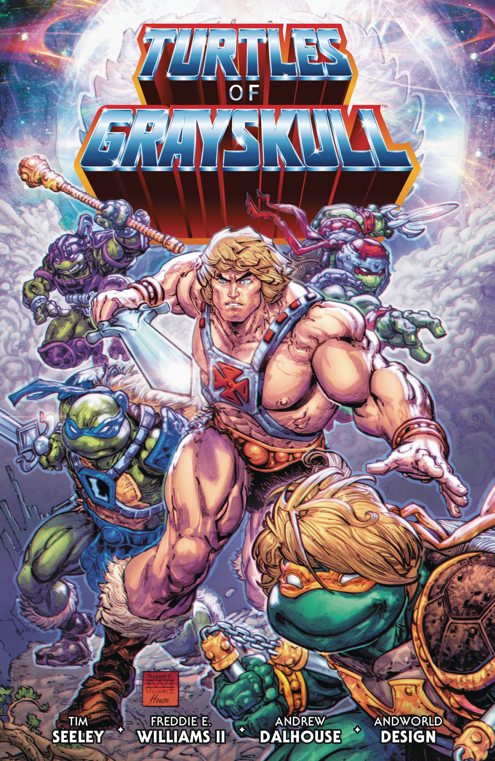 MASTERS OF THE UNIVERSE/TMNT TURTLES OF GRAYSKULL MASTERS OF THE UNIVERSE/TMNT TURTLES OF GRAYSKULL