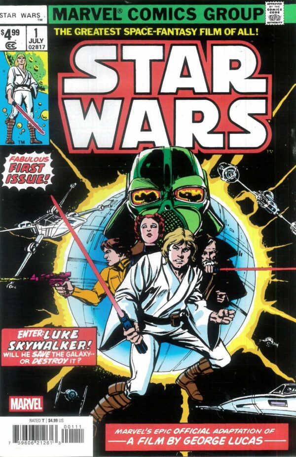 STAR WARS (1977-2019 SERIES) #1: 2025 Facsimile edition