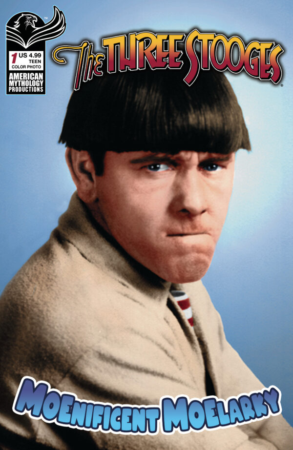 THREE STOOGES: MOENIFICENT MOELARKY #1 Color Photo cover B