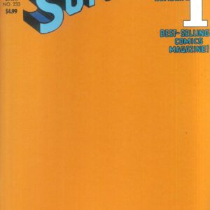 SUPERMAN (1938-1986,2006-2011 SERIES) #233: 2025 Facsimile edition (Orange Blank Sketch cover) SUPERMAN (1938-1986,2006-2011 SERIES) #233: 2025 Facsimile edition (Orange Blank Sketch cover)