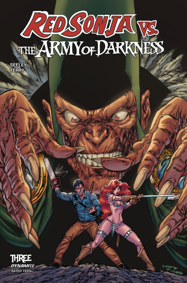 RED SONJA VS THE ARMY OF DARKNESS #3: Tim Seeley cover B