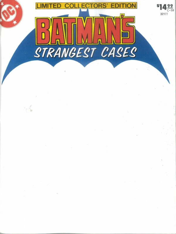 LIMITED COLLECTORS’ EDITION #59: 2025 Facsimile edition (Blank Sketch cover B)