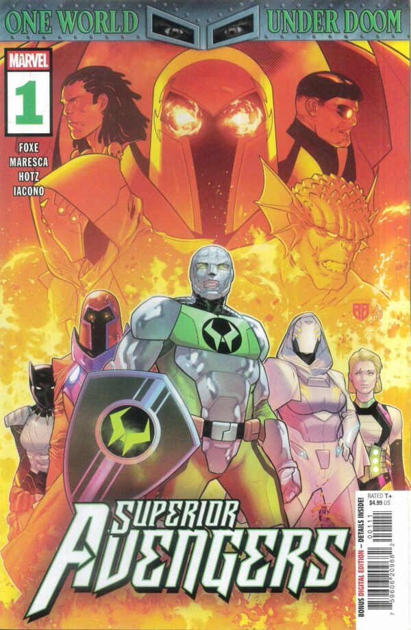 SUPERIOR AVENGERS #1: R.B. Silva cover A (One World Under Doom)
