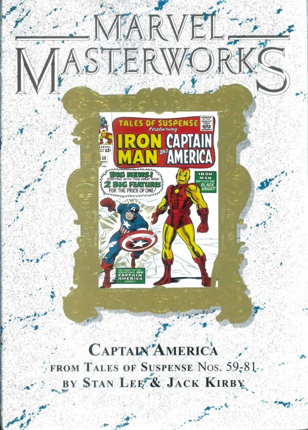 MASTERWORKS: CAPTAIN AMERICA (HC) #1: 2025 Remasterworks edition (Classic Dust Jacket)