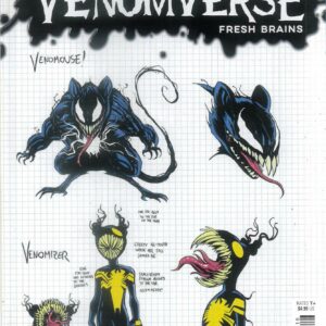WEB OF VENOMVERSE: FRESH BRAINS #1: Luciano Vecchio Design RI cover P
