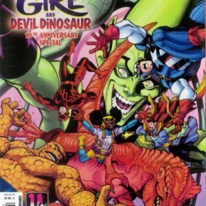 MOON GIRL & DEVIL DINOSAUR 10TH ANNIVERSAY SPECIAL #1: Nick Bradshaw cover A