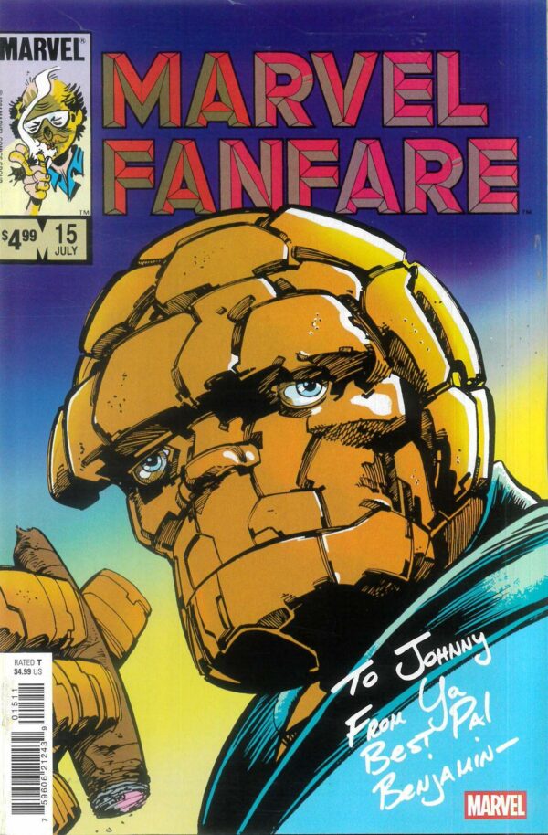 MARVEL FANFARE (1982-1992 SERIES) #15: 2025 Facsimile edition (Barry Windsor Smith cover A)
