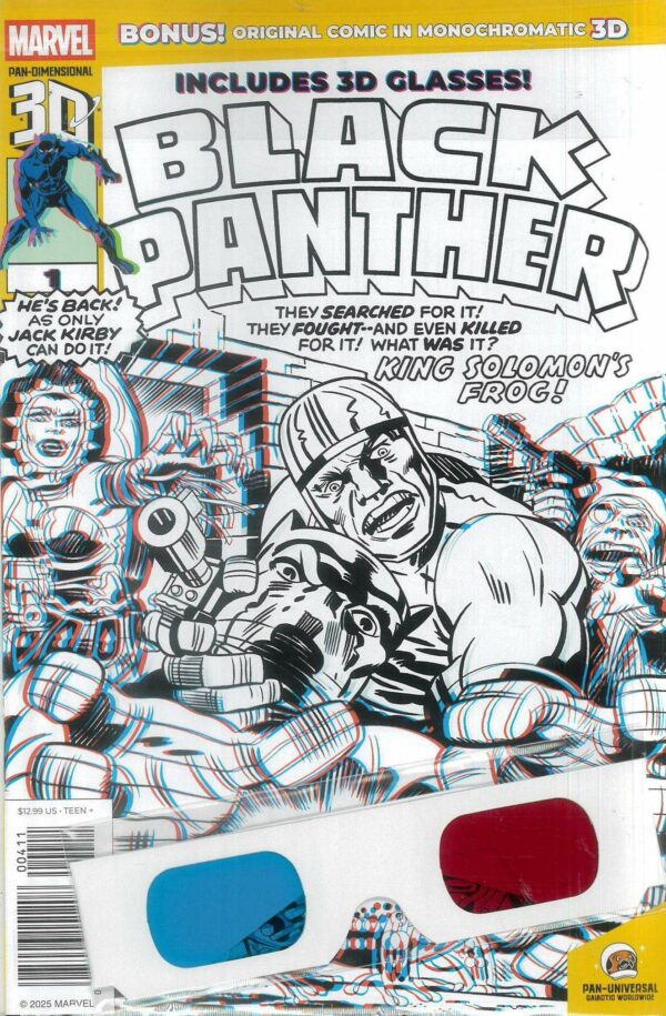 BLACK PANTHER (1977-2018 SERIES) #1: 2025 Pan-Dimensional 3D edition