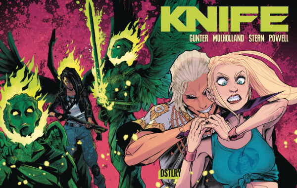 KNIFE #2 Patrick Mulholland cover A