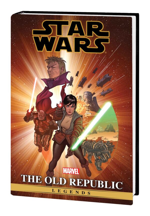 STAR WARS LEGENDS: OLD REPUBLIC OMNIBUS (HC) #2 Joe Quinones Direct Market cover