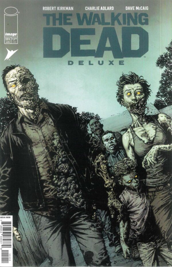 WALKING DEAD DELUXE #111: David Finch cover A