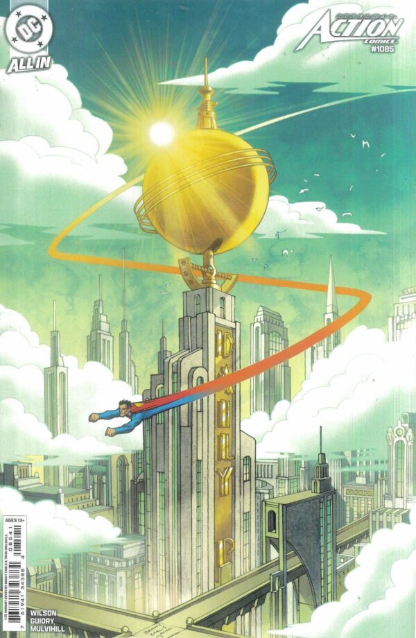 ACTION COMICS (1938- SERIES: VARIANT COVER) #1085: Danny Earls RI cover D