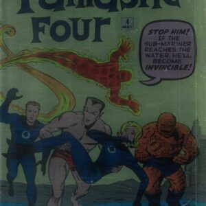 FANTASTIC FOUR (1961-1996,2003-2011,2012-2015 SER) #4: 2025 Facsimile edition (Jack Kirby Foil cover B)