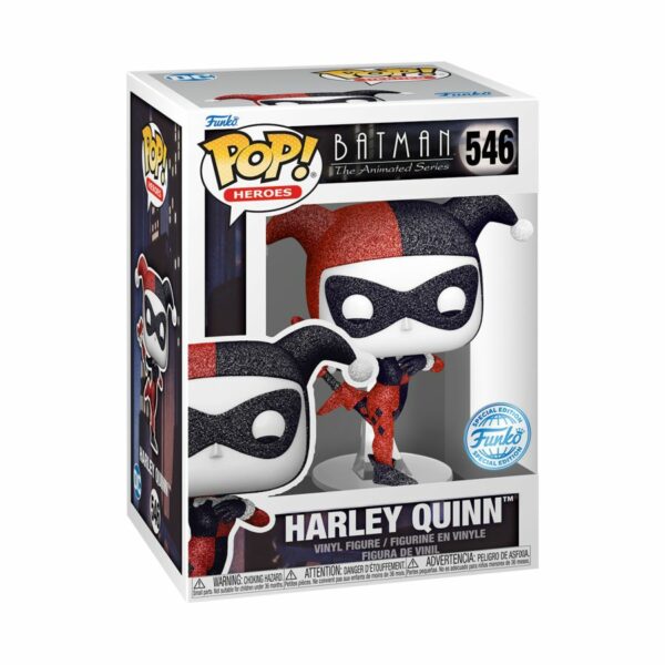 POP HEROES VINYL FIGURE #546: Harley Quinn Diamond Collection: Batman the Animated Series
